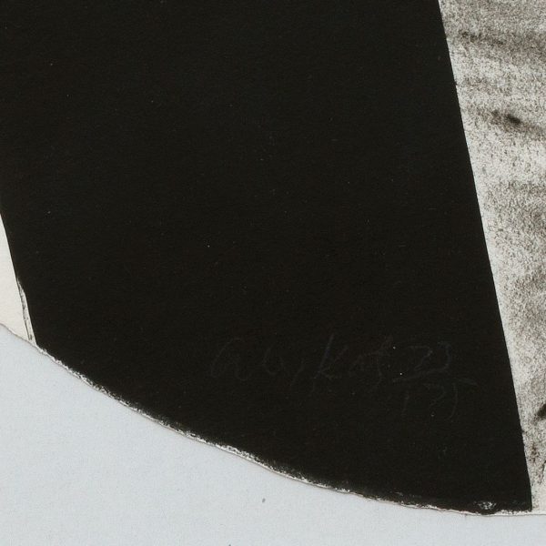 Katz A_rundes portrait_detail1 Untitled (from Self-Portrait in a Convex Mirror), 1984