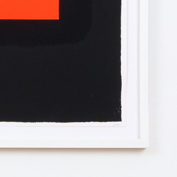 Geiger_R_SchwarzRotLackschwarz_1991_detail1 Schwarz-Rot-Lackschwarz, 1991