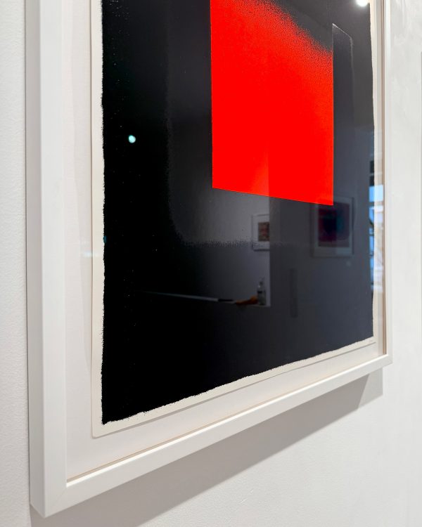 Geiger_R_SchwarzRotLackschwarz_1991_detail3@0.5x Schwarz-Rot-Lackschwarz, 1991
