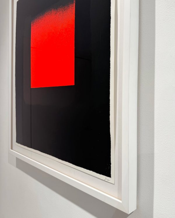 Geiger_R_SchwarzRotLackschwarz_1991_detail4@0.5x Schwarz-Rot-Lackschwarz, 1991