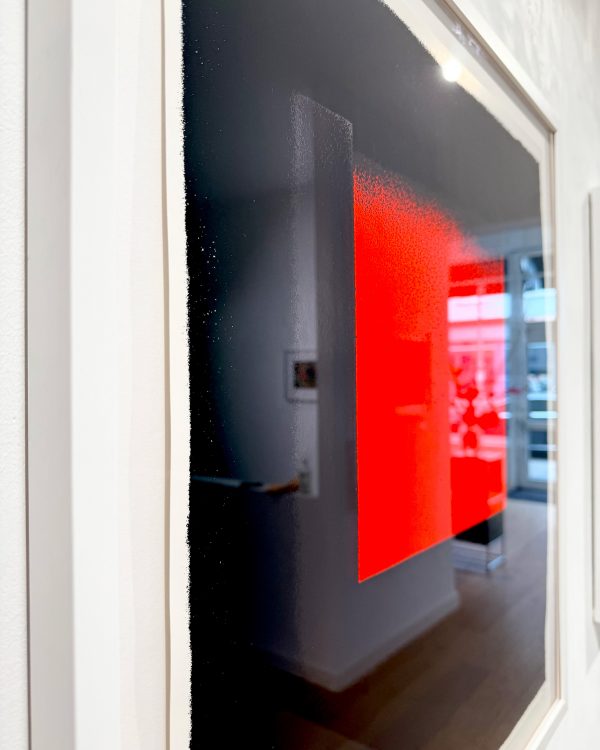 Geiger_R_SchwarzRotLackschwarz_1991_detail5@0.5x Schwarz-Rot-Lackschwarz, 1991