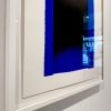 Schwarzes Feld in Blauer Fläche - Violet, Blau, Schwarz, 1991