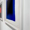 Schwarzes Feld in Blauer Fläche - Violet, Blau, Schwarz, 1991