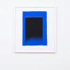 Schwarzes Feld in Blauer Fläche - Violet, Blau, Schwarz, 1991